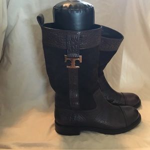 Dark Brown Tory Burch Boots size 9